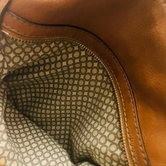 “Host Pick” Fossil Leather Bag Crossbody Messenger Designer Fashion Hip & Chic - Picture 5 of 9